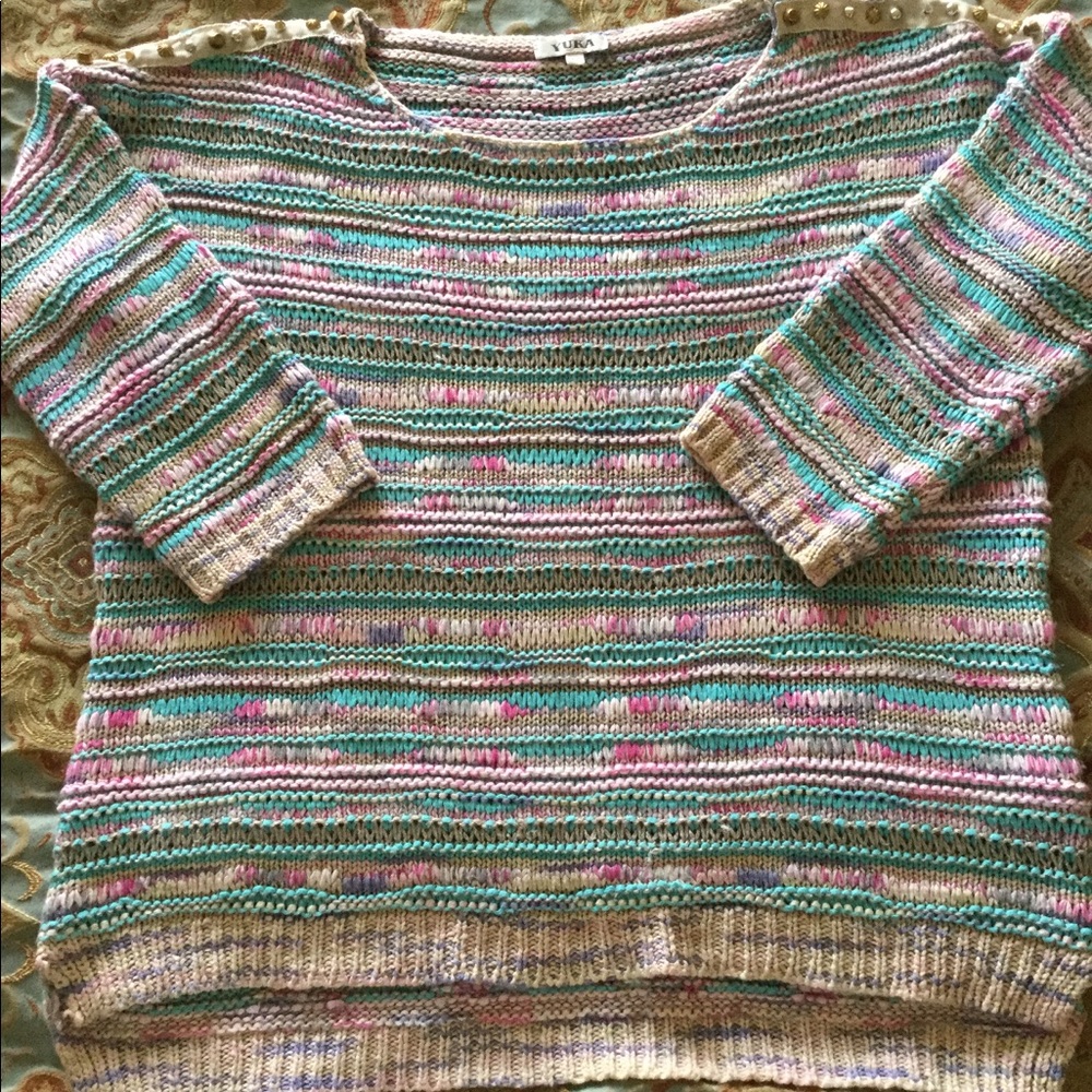 Beautiful, pastel colors, sweater